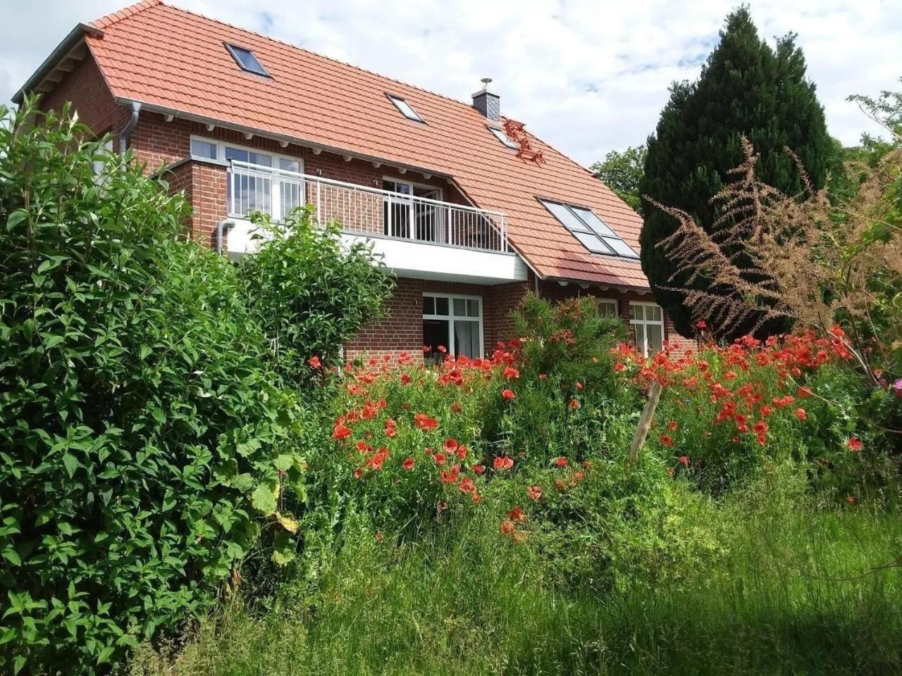 Апартаменты Ruhige Fewo Im Gruenen Mit Balkon, Terrasse Und Grossem Garten Sehlen Экстерьер фото